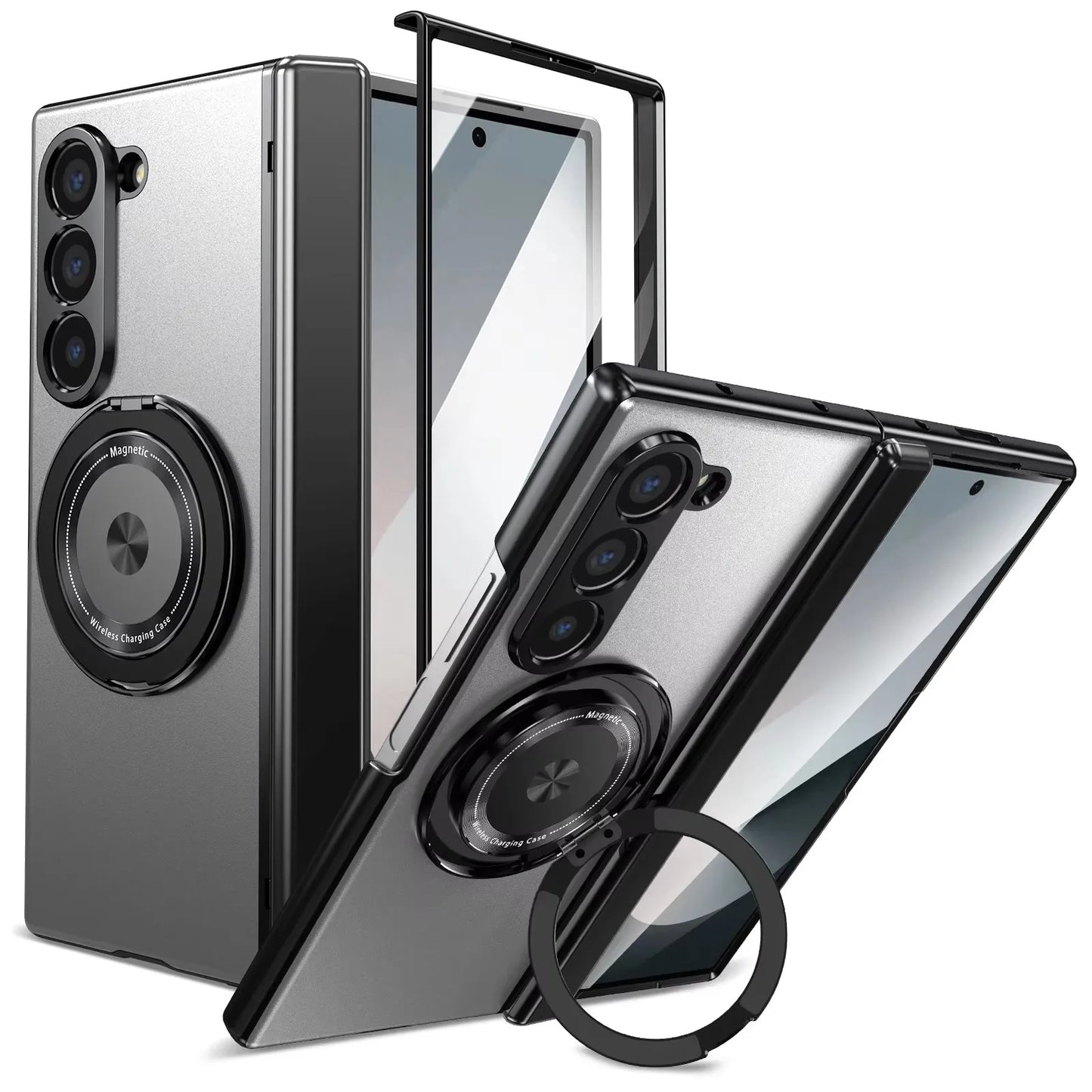 Magnetic Armor Case with Stand