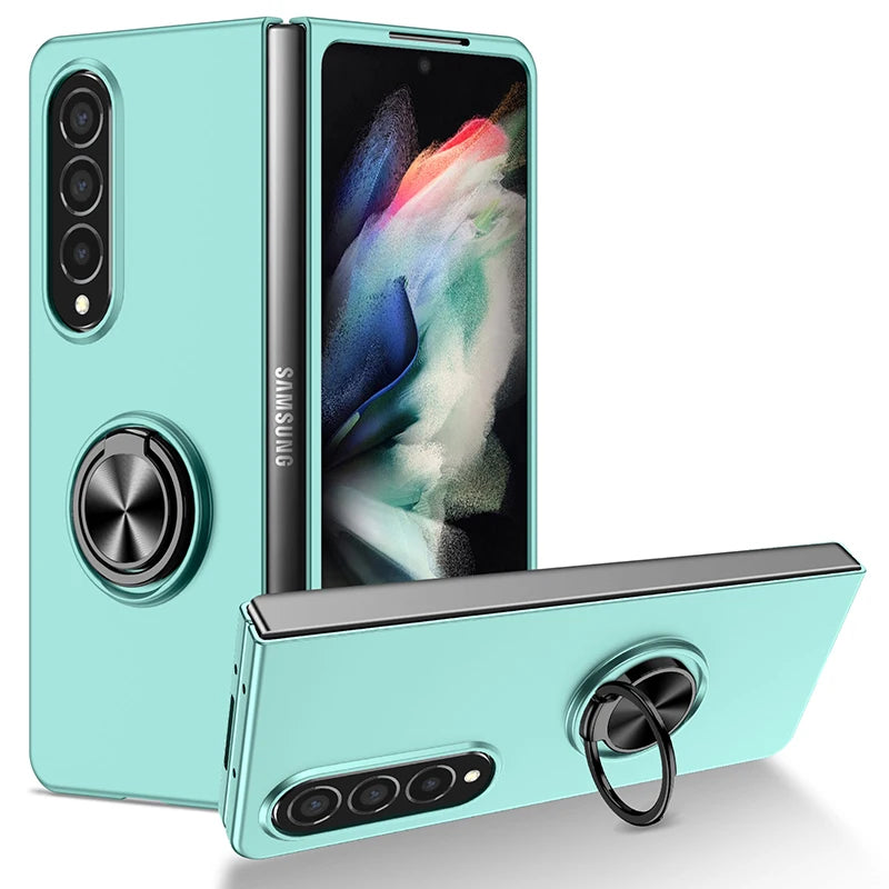 Case with Rotating Ring Kickstand