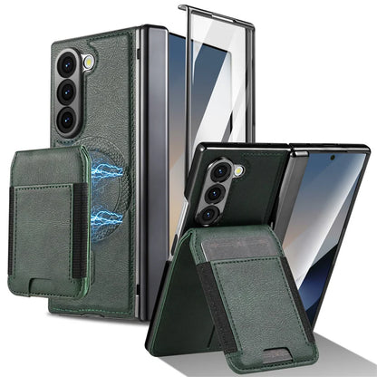 Detachable Leather Wallet Case