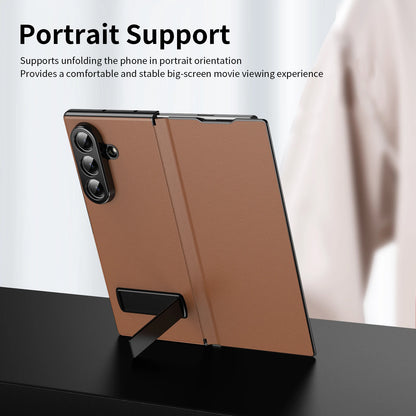 Luxury Leather Magnetic Kickstand Case