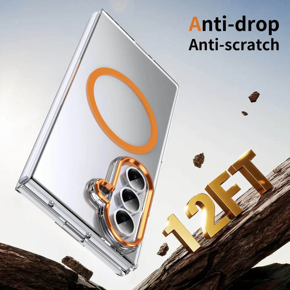 Luxury HD Clear For Magsafe Magnetic Case
