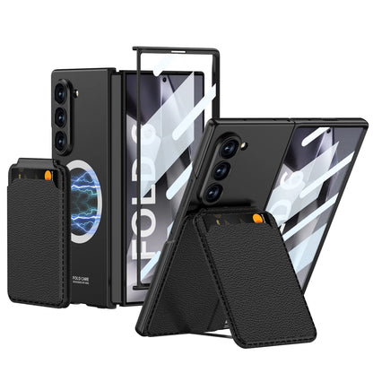 Magnetic Wallet Stand Case