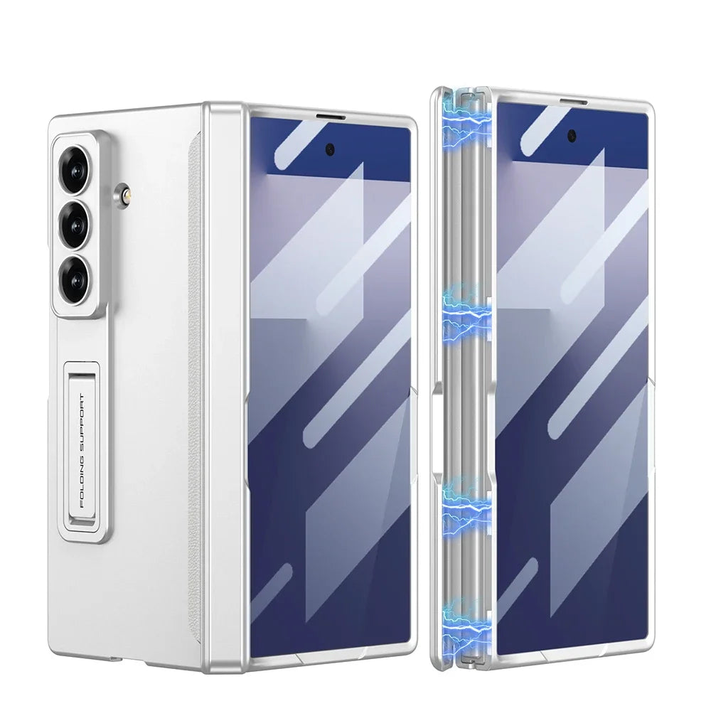 Magnetic Matte Kickstand Case