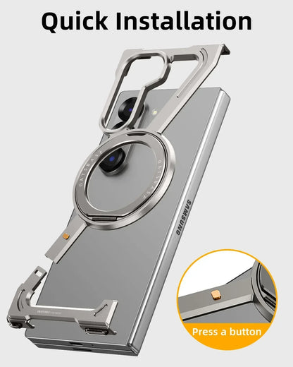 Frameless Shockproof Magnetic Case