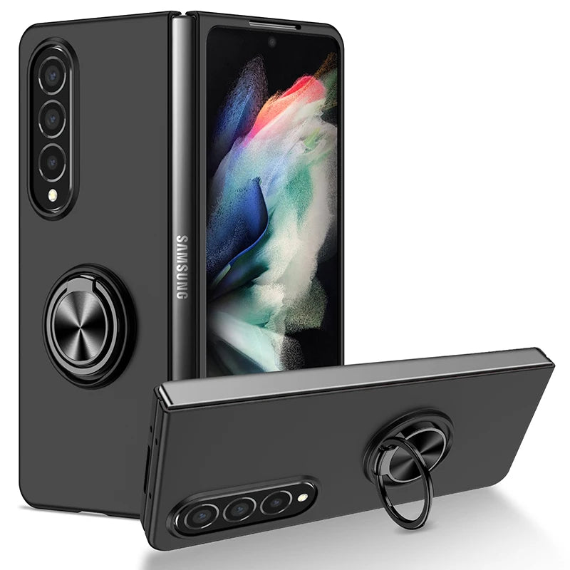 Case with Rotating Ring Kickstand