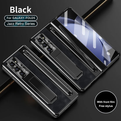 Luxury Leather Stand & Pen Slot Case