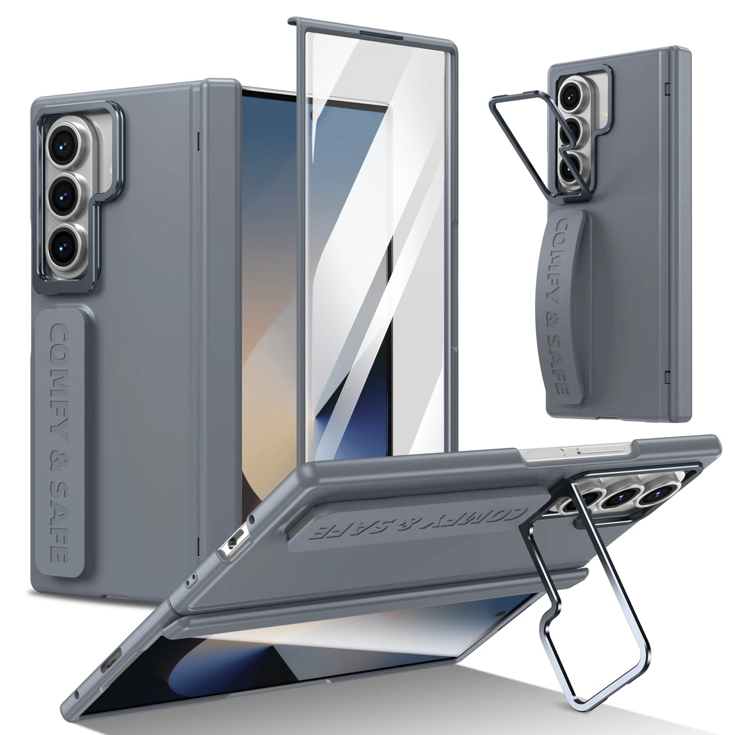 Rugged Grip Case with Kickstand