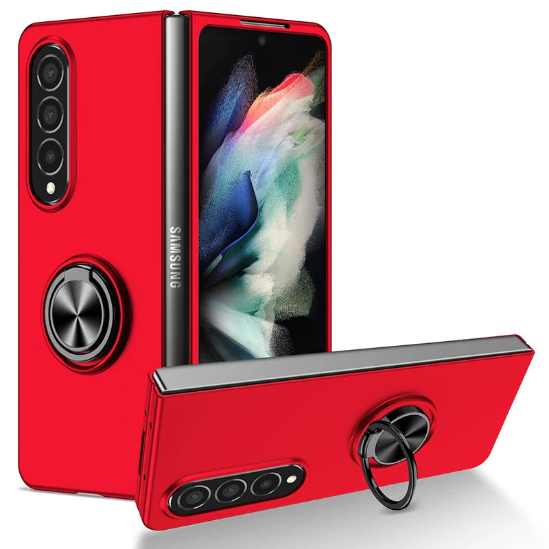 Case with Rotating Ring Kickstand