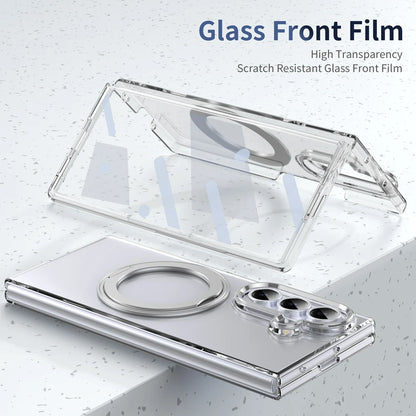 Clear Magnetic Ring Kickstand Case