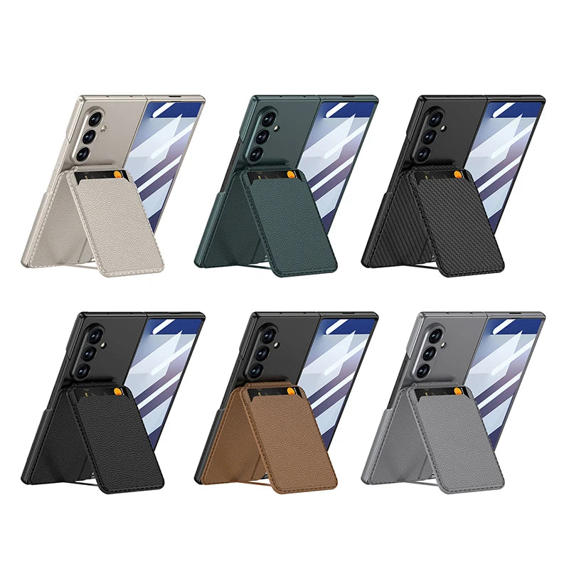 Magnetic Wallet Stand Case