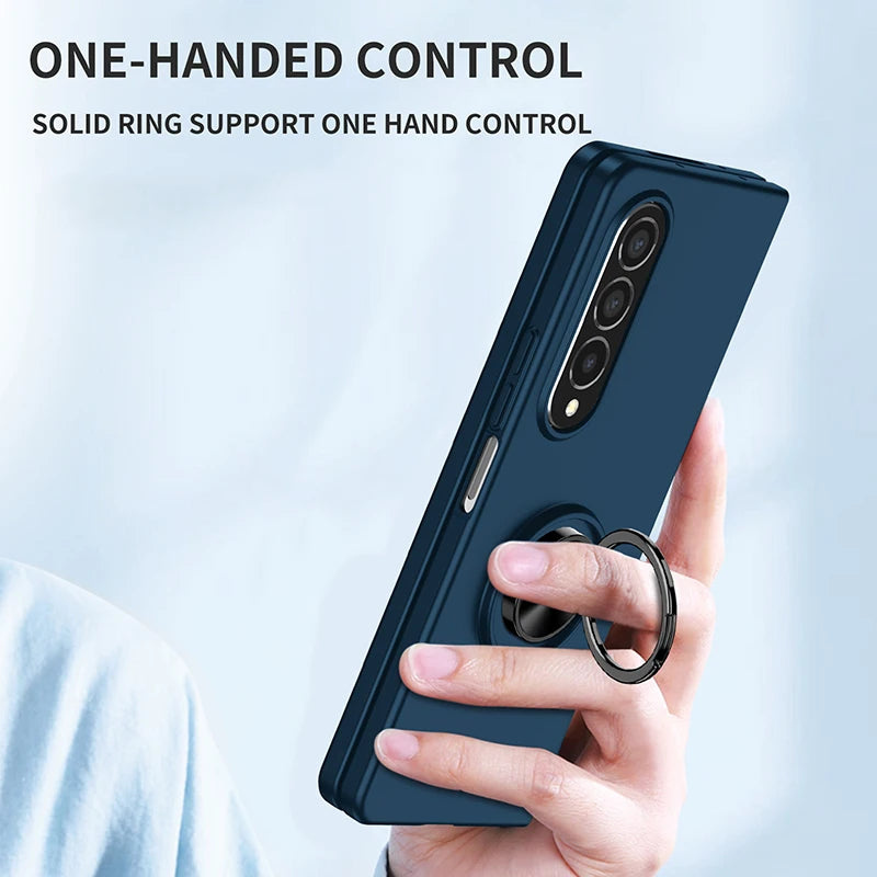 Case with Rotating Ring Kickstand