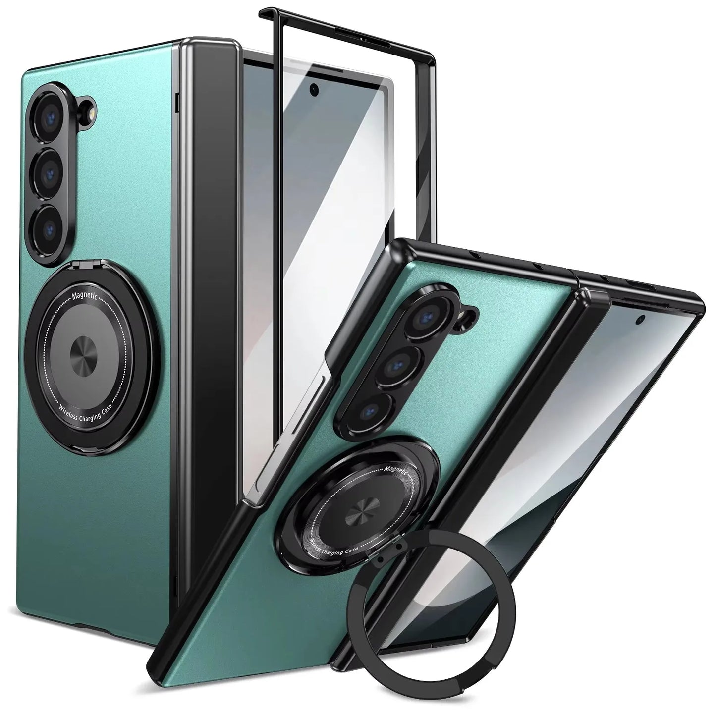 Magnetic Armor Case with Stand