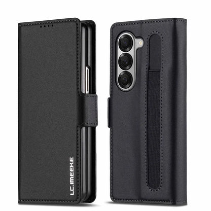 Leather Pen Case with Glass & Hinge Guard