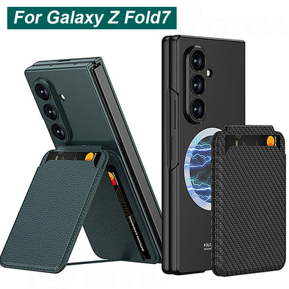 Magnetic Wallet Stand Case