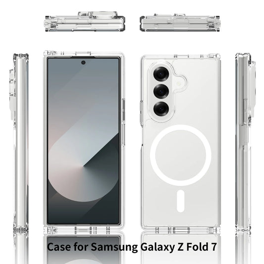 Frosted Magnetic Shield Case with Soft Frame