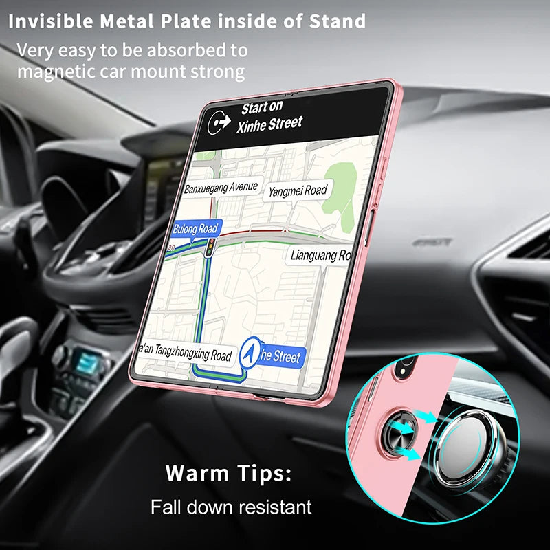 Case with Rotating Ring Kickstand