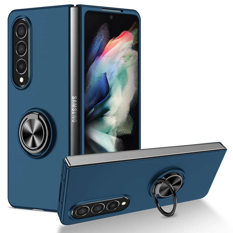 Case with Rotating Ring Kickstand