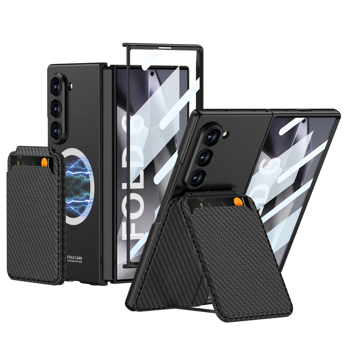 Magnetic Wallet Stand Case