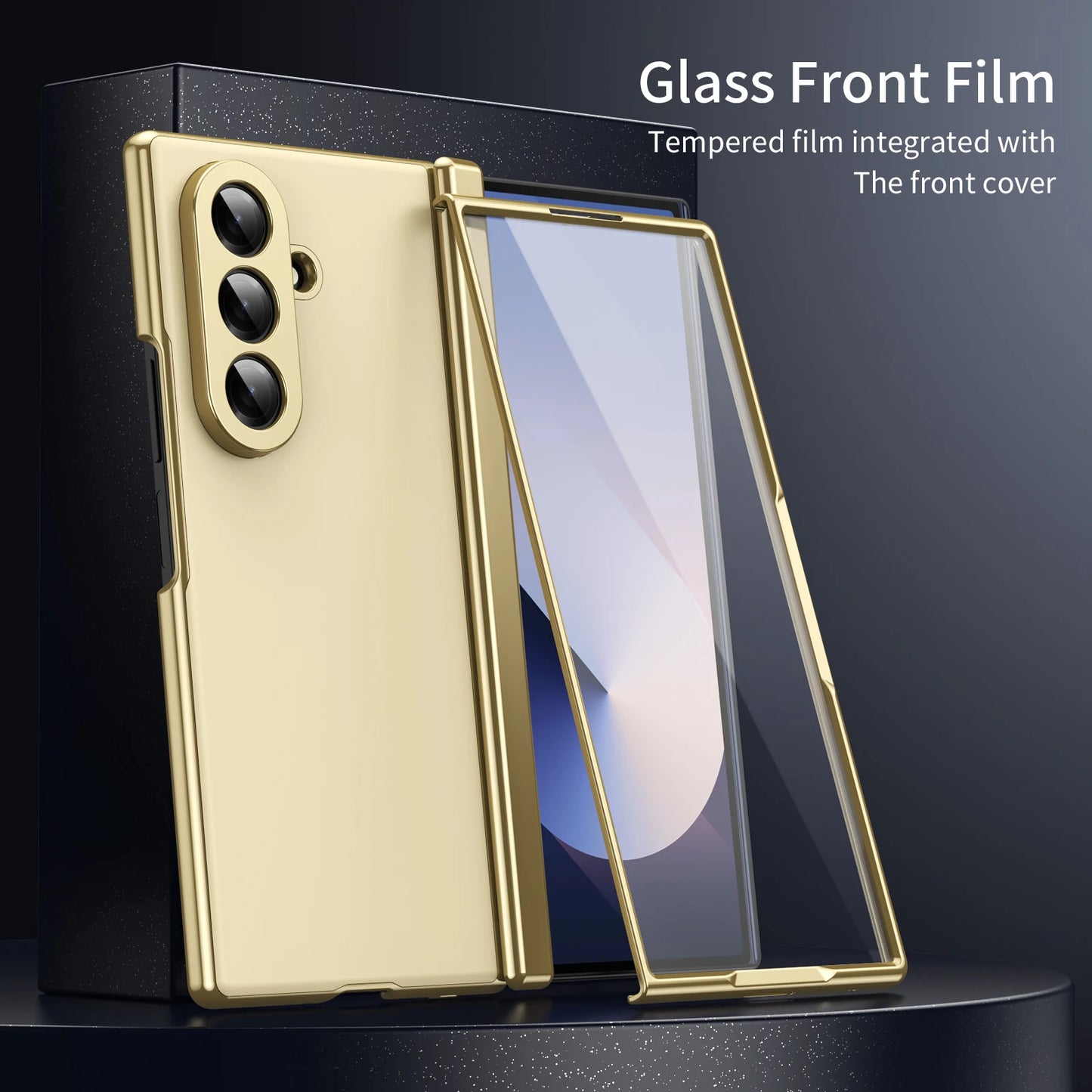 Slim Magnetic Leather Case