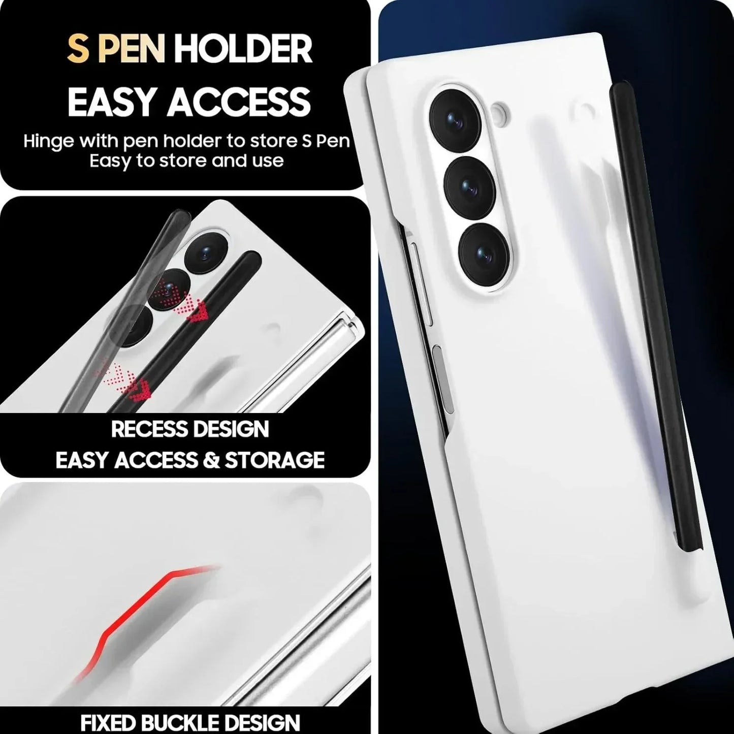 Silicone Pen Holder Case