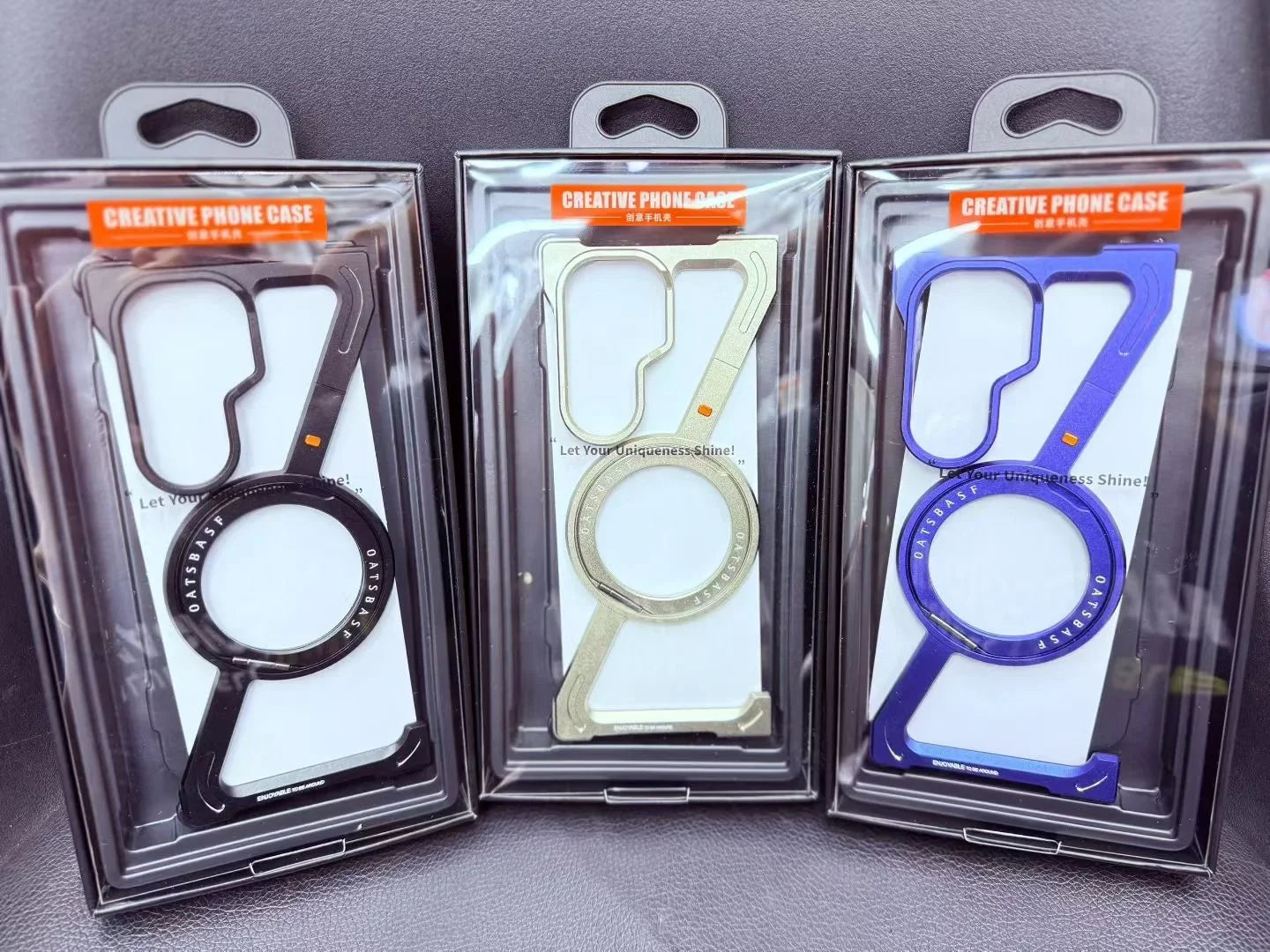 Frameless Shockproof Magnetic Case