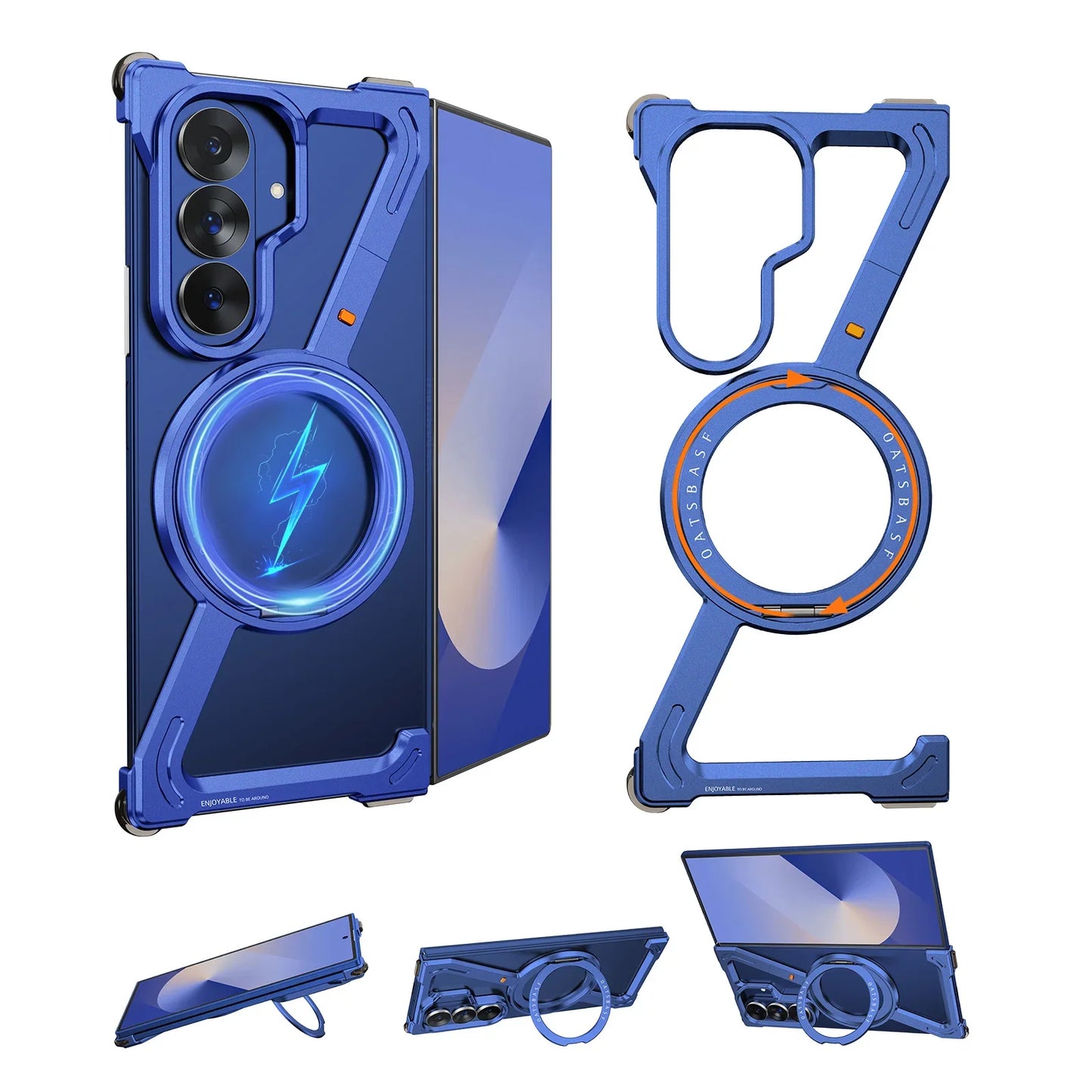 Frameless Shockproof Magnetic Case