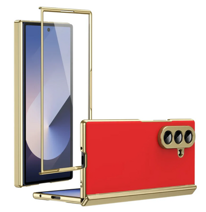 Slim Magnetic Leather Case