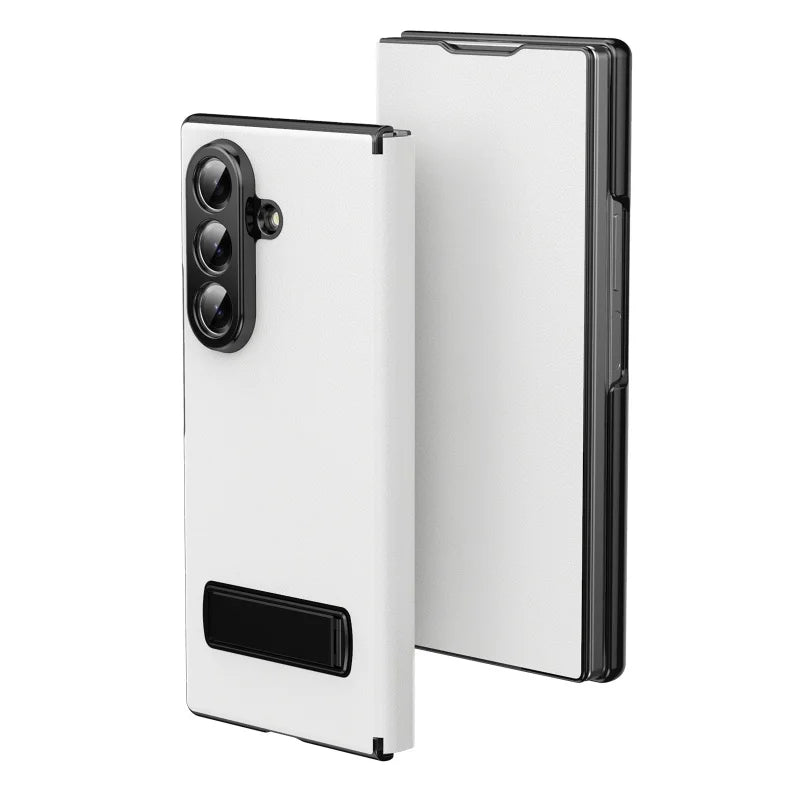 Luxury Leather Magnetic Kickstand Case
