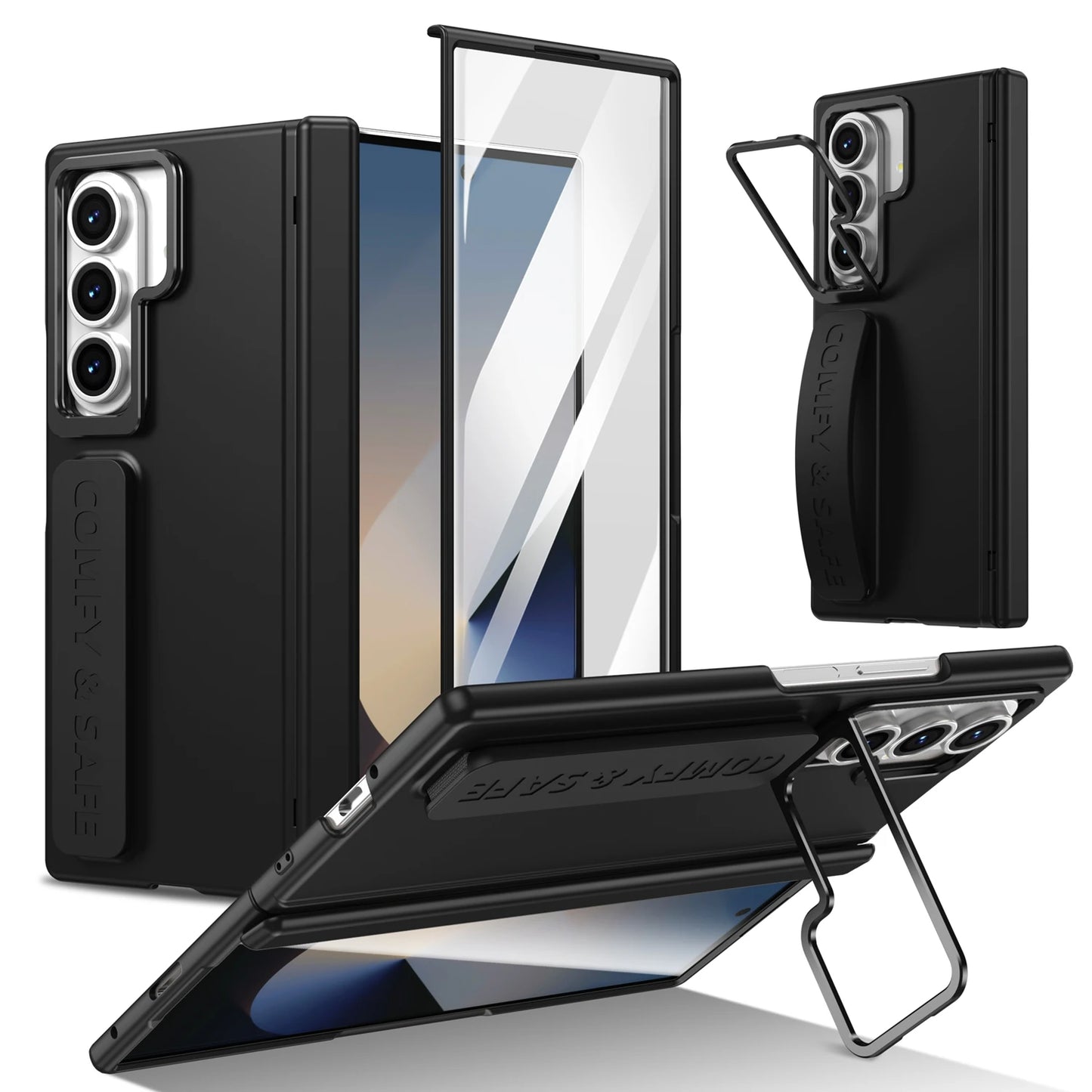 Rugged Grip Case with Kickstand