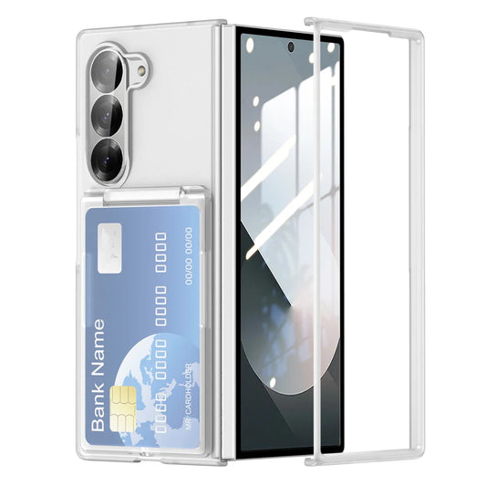 Clear Card Holder Case with Stand