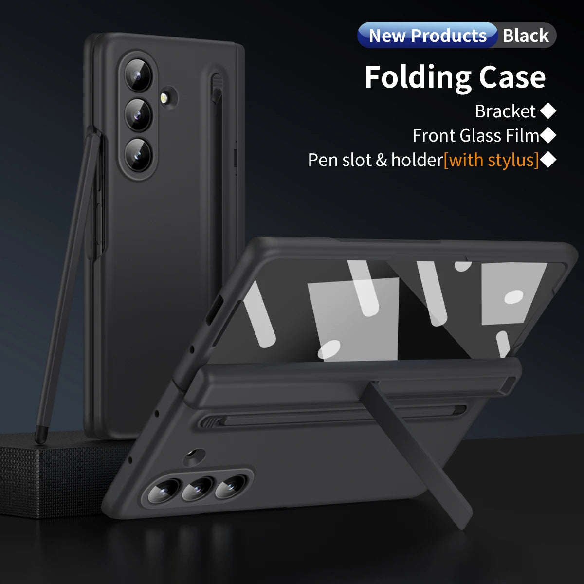 All-in-One Fold Case with Stylus