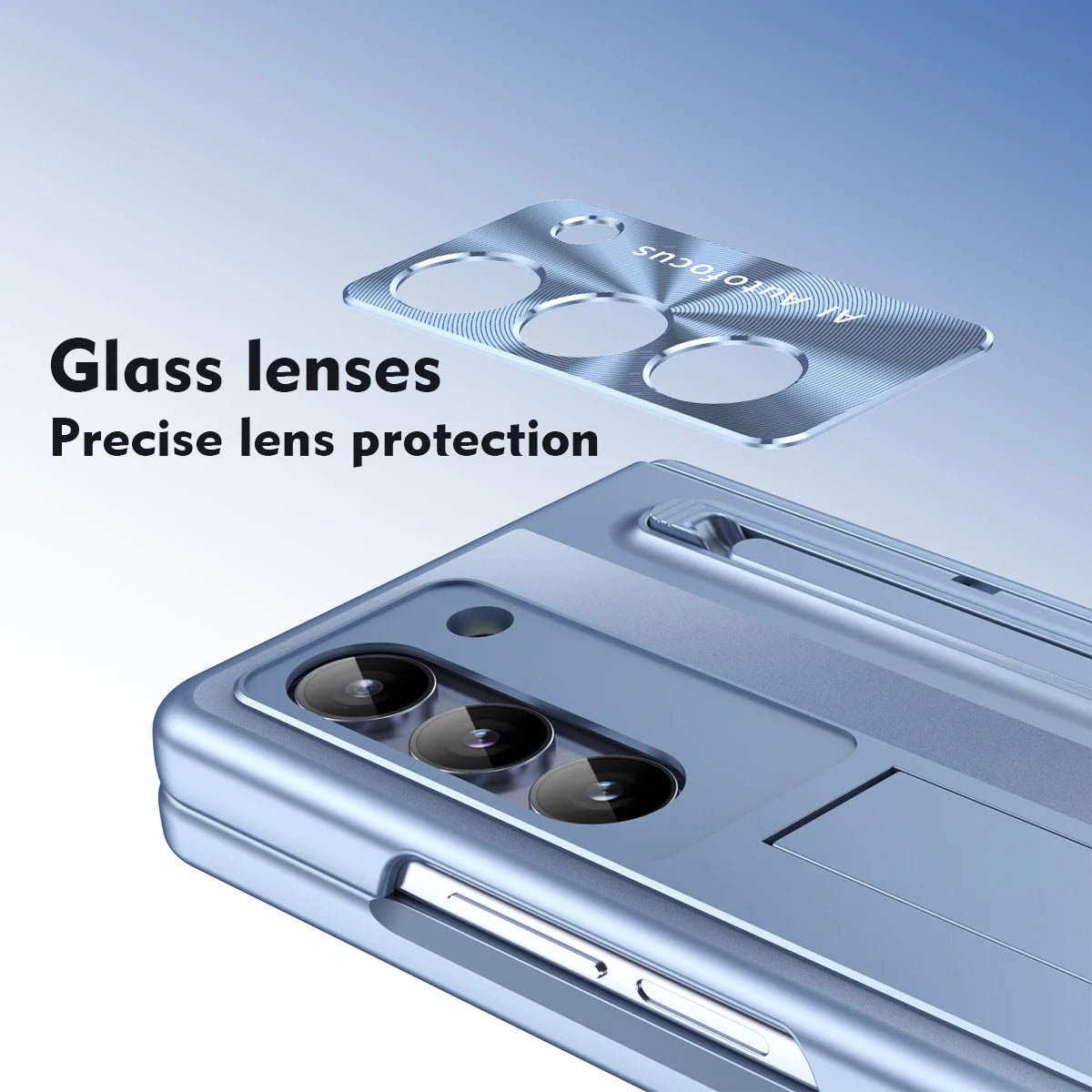 Luxury Matte Hard Case with S Pen Holder