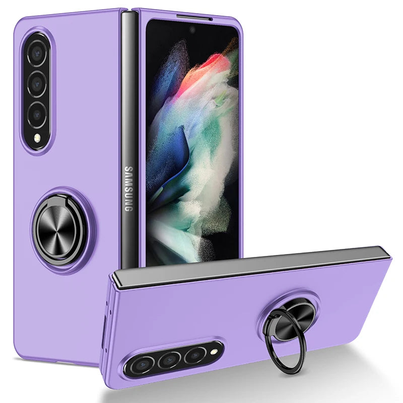 Case with Rotating Ring Kickstand